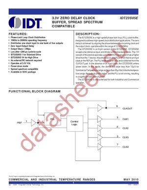 IDT23S05E-1DCGI datasheet  